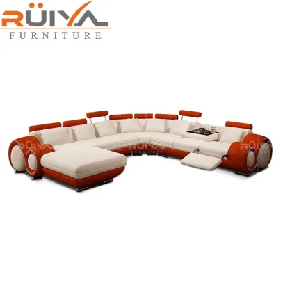 2020 New Trendy Kuka Leather Sofa Set - Genuine Leather Design