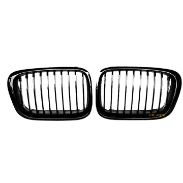 BMW 3 Serisi için Parlak Siyah Grille E46 Facelift 2002-2004 4 Kapı