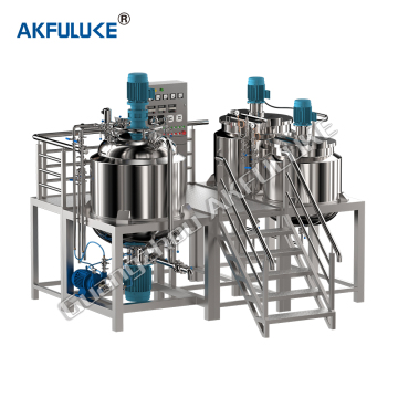 Cosmetic Making Machine: Cream Paste Vacuum Homogenizer Emulsifying Mixer