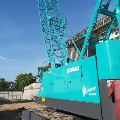 KOBELCO 55 Ton Crawler Crane Lifting Machinery