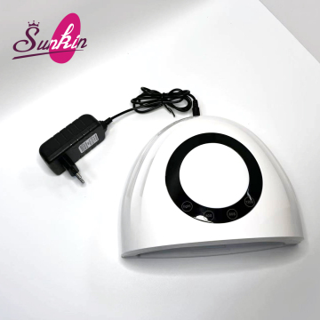 Séchante de lampe à ongles professionnelle 2024: Machine de manucure de durcissement 288W UV / LED 2 en 1 avec des lumières arc-en-ciel pour les ongles de gel bricolage