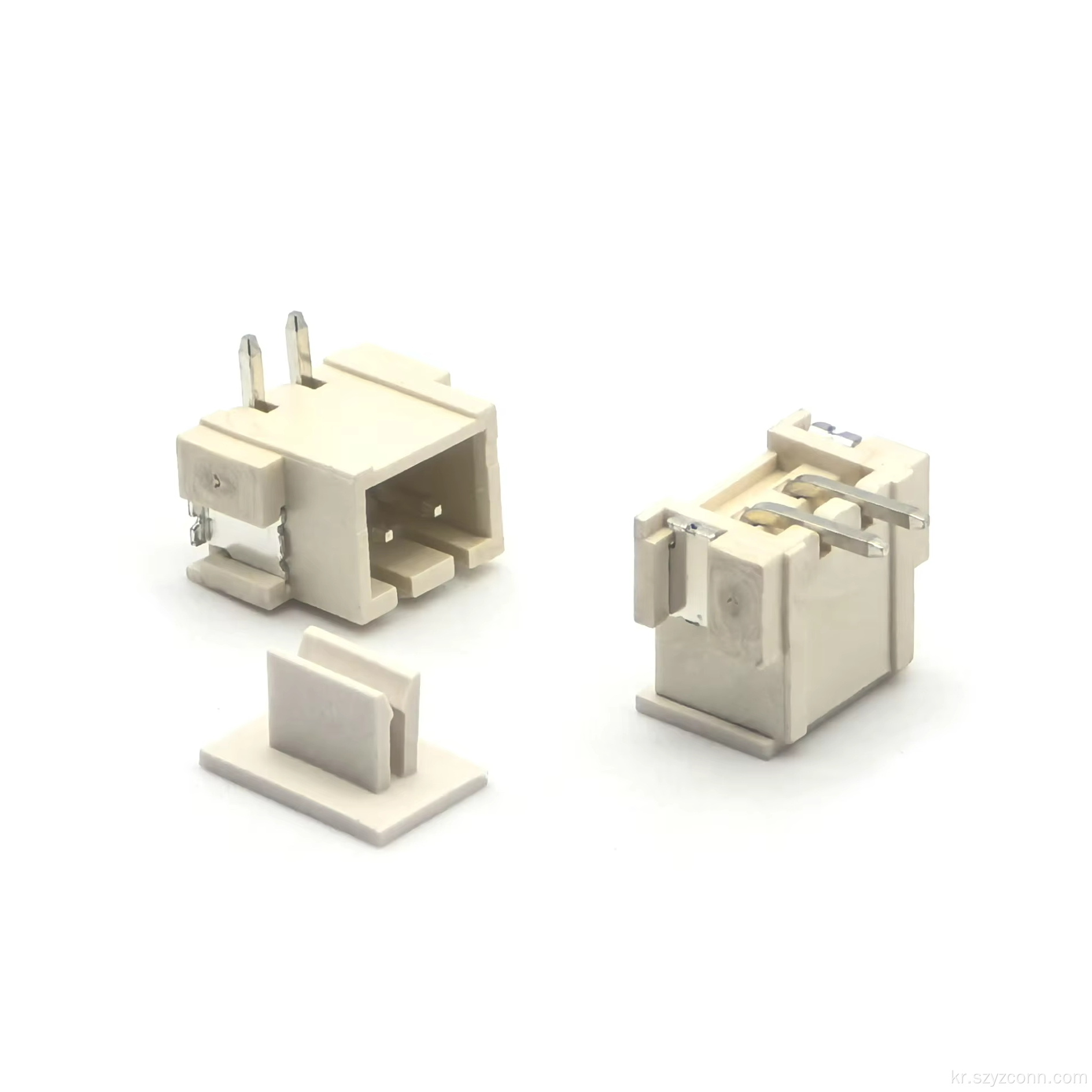 2.5mm 웨이퍼 핀 헤더 2P LCP 재질