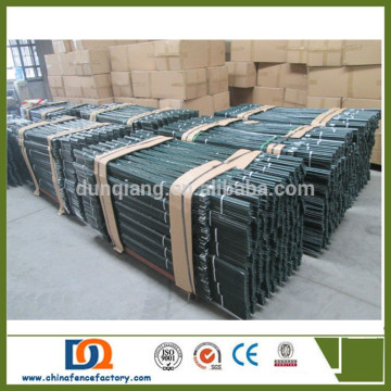 Wholesale alibaba China CE&ISO certificated metal t bar fence post 86-18703213730