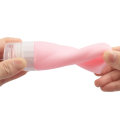 Sistema de viaje del dispensador de la botella del silicón del apretón de la torsión 90ml