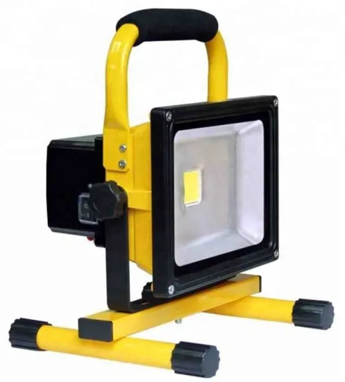 Portable IP65 50W LED Rechargeable Flood Light - 6000K 120 Degree - Seeking Business Partner