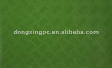 pvc steel plate floor for garage,work shop