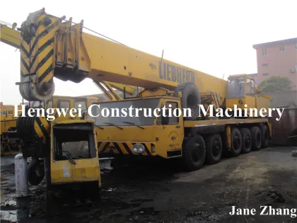 USED TRUCK CRANE LIEBHERR LTM1025