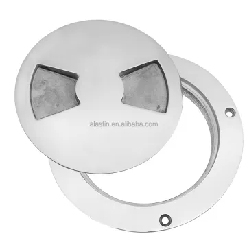 Top Quality Stainless Steel Boat Hatch Cover Plate - Mirror Polished Deck Plate