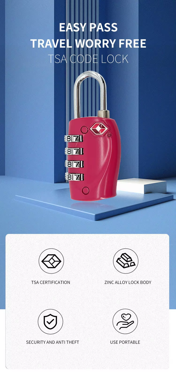 1 tsa lock