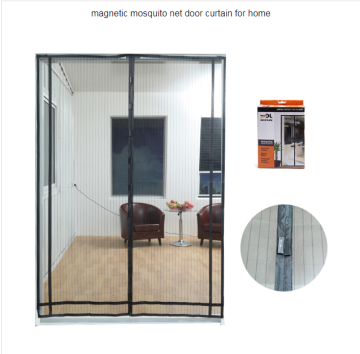 DIY Magnetic door curtain