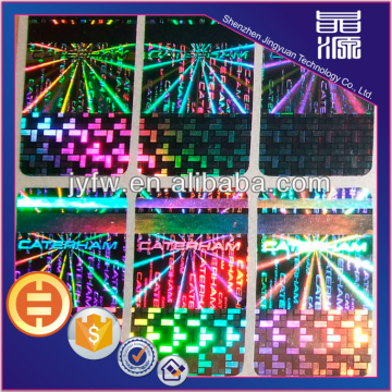 Rectangle Self-Adhesive Laser Hologram Label