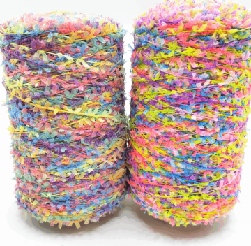 100% Polyamide Paper Yarn Paper Cones Raffia Yarn