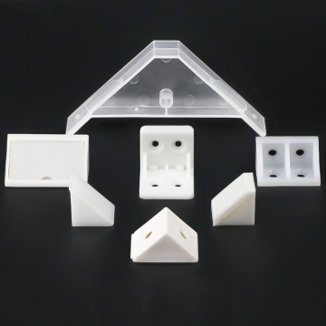 BOKE Furniture Hardware Plastic Corner Connector Angle Joint Bracket