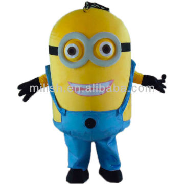 Funny cartoon Custom Adult despicable me minion mascot costume MAE-0196