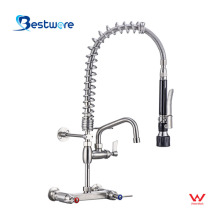 Wall-mounted Commercial Pre-rinse Kitchen Taps