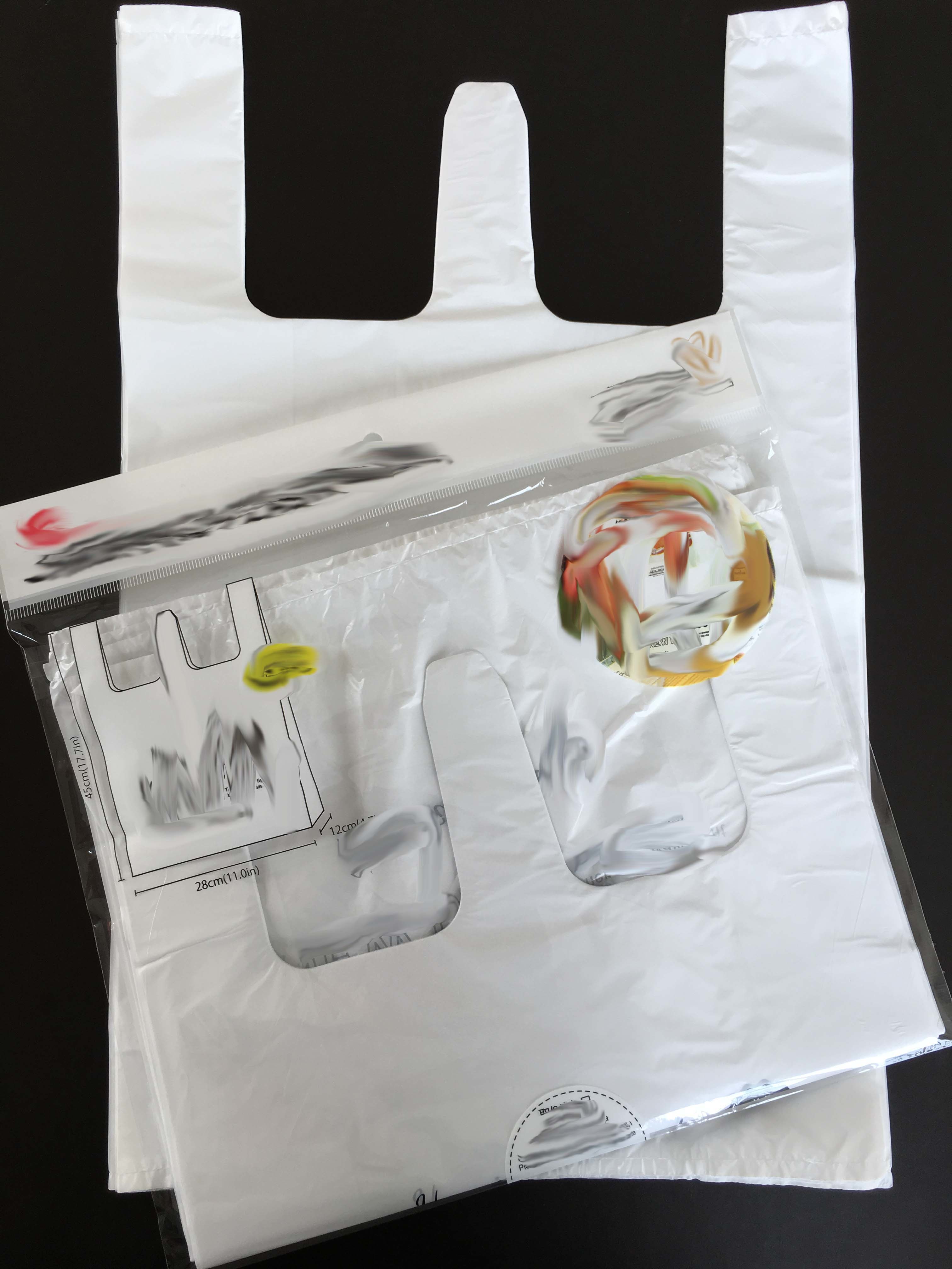 Wholesale Household Thickening Disposable Kitchen Portable Vest Garbage Plastic Bag