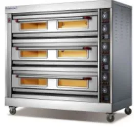 2022 Commercial 3-Desk 9-Tray Stainless Steel Electric Oven