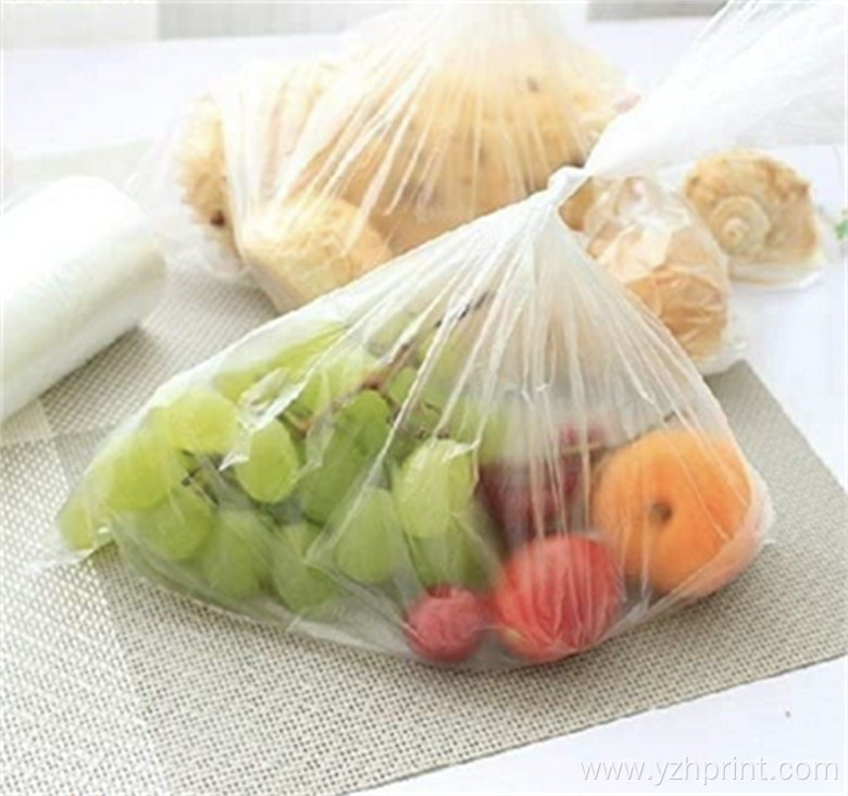 custom polythene bag for food packaging