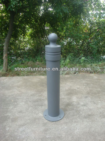 Galvanized steel types of bollard,steel bollard,parking bollard