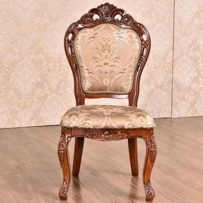 Foshan wood furniture solid wood dining room table sets for home use