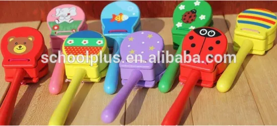 Wooden Castanets Musical Instrument Education Toys for kids