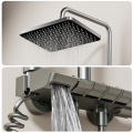 Hot Cold Tap Digital Temperature Bathroom Shower Set