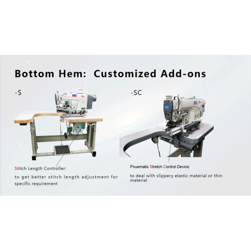 Hemming Pants Machine Cylinder Bed Industrial