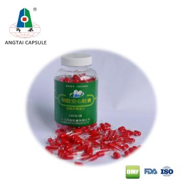 Customized gelatin vacant capsule shell with different sizes,color