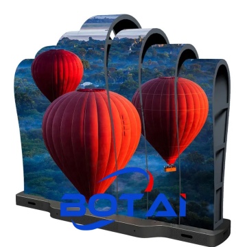 Botai Customized Indoor LED Flexible Displaypaneele P2, P1.875, P2.5