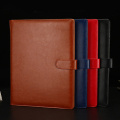 Business Custom File Organisateur PU Leather Portfolio Folder