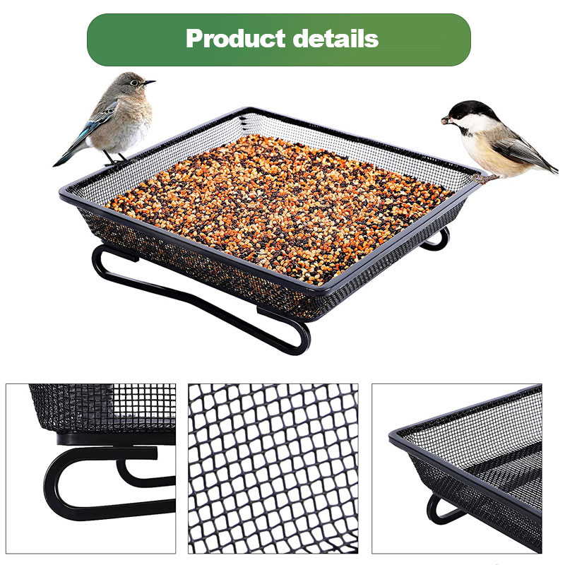 Large Metal Bird Feeder