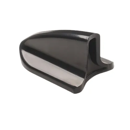 UV-Protected Black Car Style PP Roof Shark Fins Spoiler Wing Kit - 6 Pcs