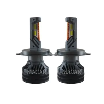 MACAR Auto LED Light H4 H7 Headlight 160W 20000LM