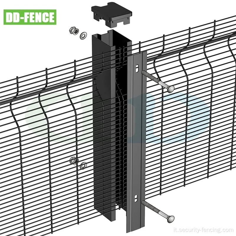 Recinzione di sicurezza zincata calda di alta qualità