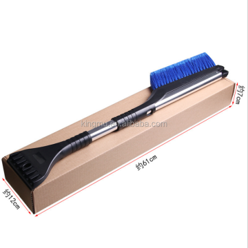 Car Wash Brush with Ice Scraper and Snow Brush for Detailing