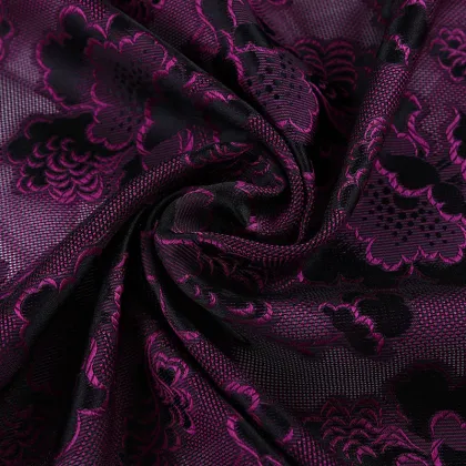 New Flower Rose Silk Fabric Silk Mulberry Silk high-grade Fabric Silk Satin 70-door clothing cheongsam silk
