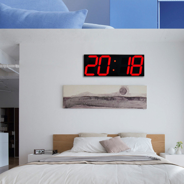 CHEETIE CP118: Big Size 3D WiFi Digital Wall Clock