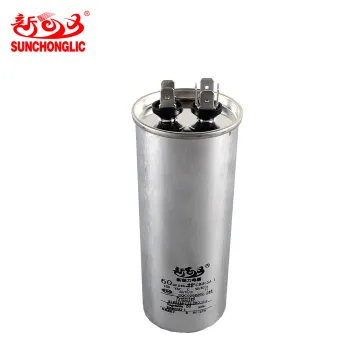 Sunchonglic CBB65 60uf 450V Air Conditioner Capacitor - Explosion-Proof Design