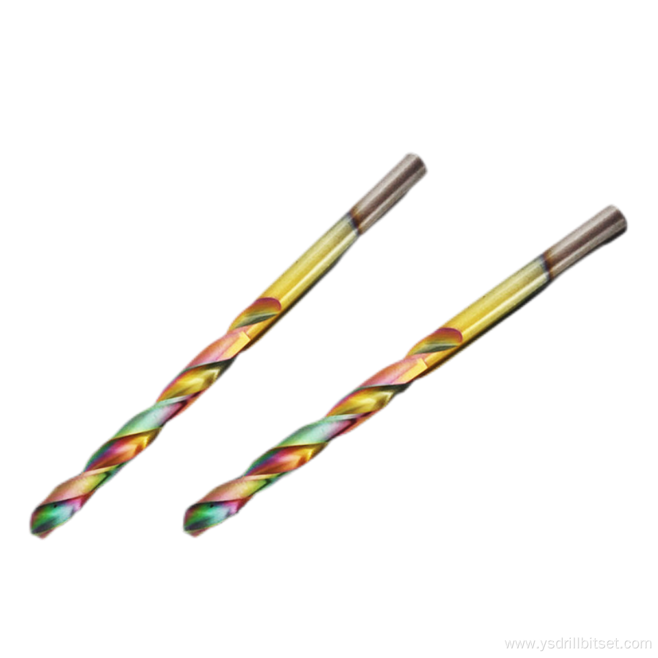 Different Color Cobalt Hss Twist Drill Bit