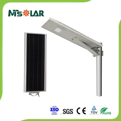 LED warm white Yingli solar panel street lighting