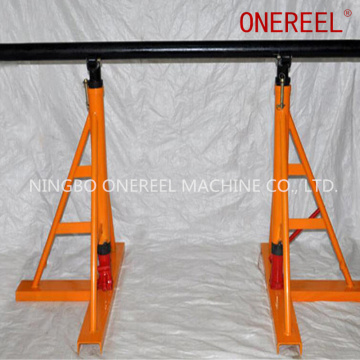 Small Telescoping Power Cable Drum Lifter