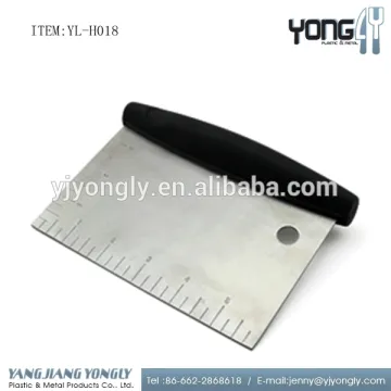 stainless steel pastry cutter dough scraper & food chopper