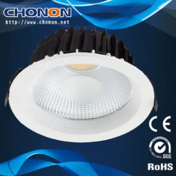 aluminum 12W COB LED downlight fixture