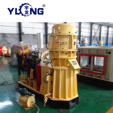 Forage collapses crops pellet machine