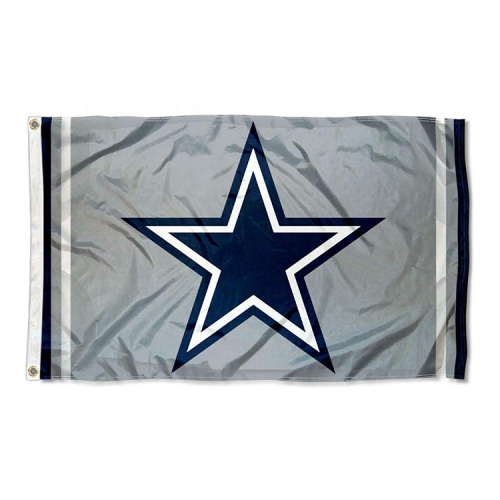 new products custom printed polyester dallas cowboys flag