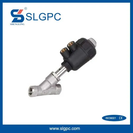 Low price stainless steel plastic 3/4 inch angle seat valves GBS-SL2000-20
