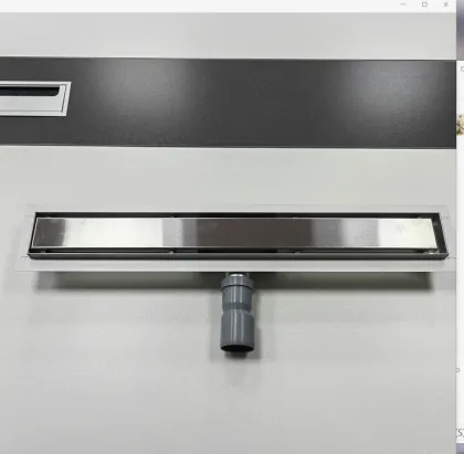 High-Quality OEM/ODM 304 Stainless Steel Invisible Shower Drain & Linear Bathroom Floor Drain