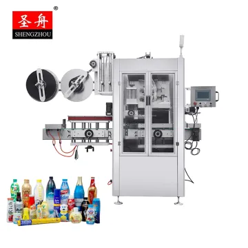 Automatic Heat Shrink Sleeve Label Wrapping Machine for Bottles