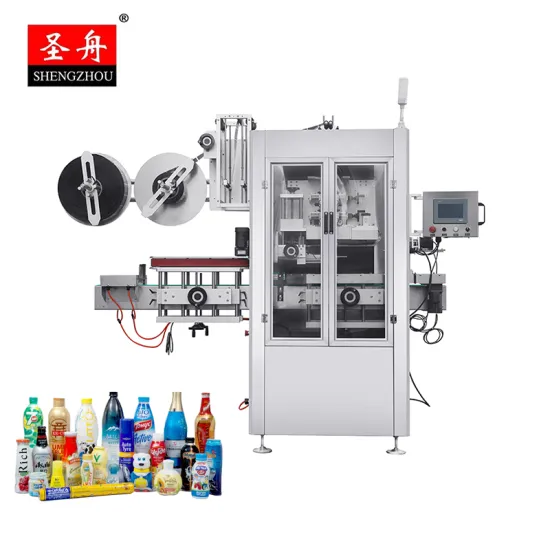 Automatic Heat Shrink Sleeve Label Wrapping Machine for Bottles