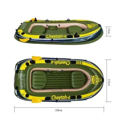 Anti-Collision Thickened Drop Shipping Inflatable Assault Boat for Fishing